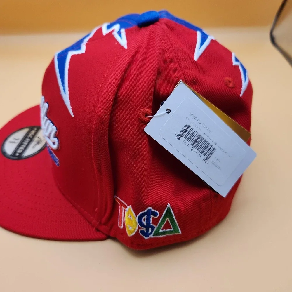Tosa‎ Brooklyn Royal Giants Hat Cap Fitted Mens 7 3/8 Red Blue Baseball
